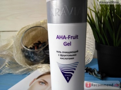 Gel de curatare aravia cu acizi din fructe aha gel de fructe - «spălare gel cu piept, (fructe) Gel de curatare aravia cu acizi din fructe aha gel de fructe - «spălare gel cu sân,