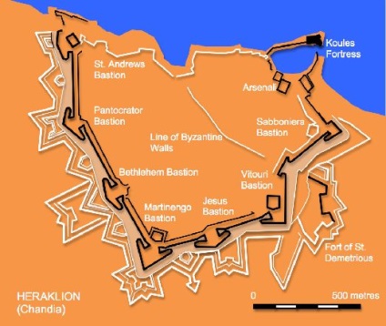 Locație crit (Crit) Geografia Creta