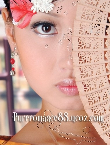 Retușare cu un Glamour make (Photoshop) machiaj retușare Glamour