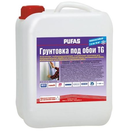 Primer pentru pereți sub tapet (grund) Primer pentru pereți sub tapet