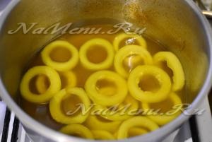 Squash cum ar fi ananas în timpul iernii cu suc de ananas (ananas) Dovlecei, cum ar fi ananas în timpul iernii cu suc de ananas