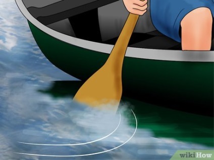 Ca o paletă canoe (după fiecare câteva) Cum să zbaturi o canoe