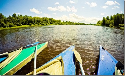 Așa cum am plutit în jos pe râu o săptămână Vetluga (râu) Așa cum am navigat săptămâna Vetluga River