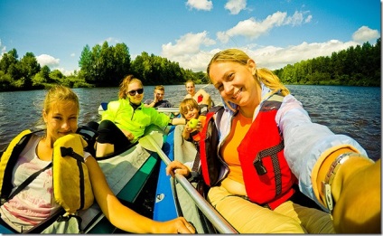 Așa cum am plutit în jos pe râu o săptămână Vetluga (râu) Așa cum am navigat săptămâna Vetluga River