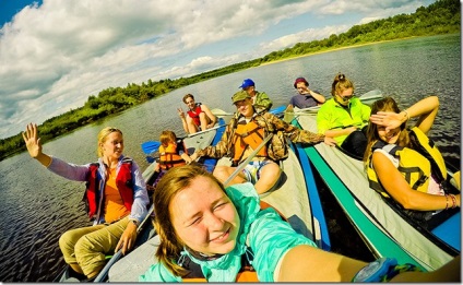 Așa cum am plutit în jos pe râu o săptămână Vetluga (râu) Așa cum am navigat săptămâna Vetluga River