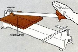 Cum de a lipi piesele de pe ordinea de bucătărie de execuție a lucrărilor (bucatarie) Cum de a lipi gresie pe ordinea de bucătărie de execuție a lucrărilor