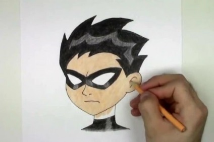 Cum să atragă Robin (Robin) Cum să elaboreze Robin