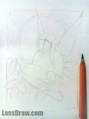 Cum de a desena un hristovo❤ de Crăciun, ❤lessdraw❤ (Hristos) Cum de a desena un hristovo❤ de Crăciun, ❤lessdraw❤