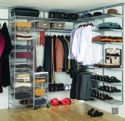 Cum de a aranja un dressing dressing tipuri și funcționalitate, iluminat (camera) Cum de a aranja un dressing tipuri de casă și funcționalitate, iluminat,