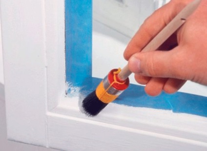 Cum să picteze ferestre din plastic (plastic) Cum să picteze ferestre din plastic