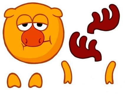 Cum Smeshariki de hârtie colorată (hârtie) Cum Smeshariki de hârtie colorată