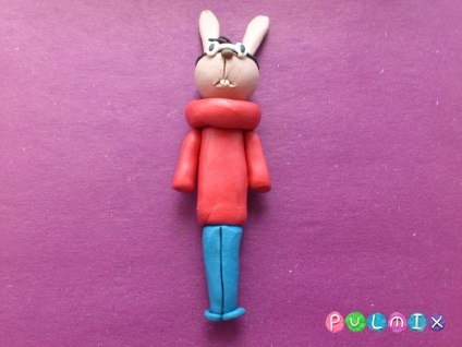 Cum orb iepure din lut din Winnie Pooh etapele (imprimare Datorită excelent) plastilină iepure orb etape Pooh