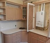 Cum de a ascunde coloana de gaz în mobilier (gheizer) Cum de a ascunde coloana de gaz în mobilier