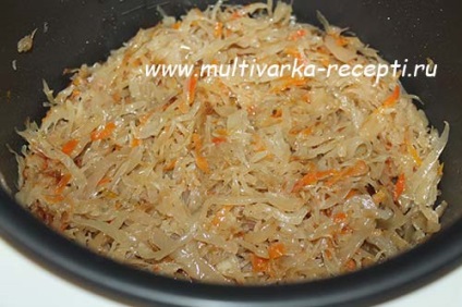 Sauerkraut în multivarka (multivarka) Sauerkraut în multivarka