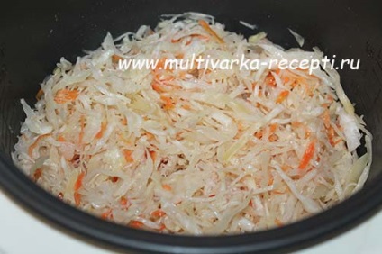 Sauerkraut în multivarka (varză acră în multivarka) Sauerkraut în multivarka