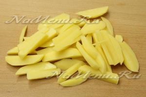 Supa de cartofi în coreeană cu carne, reteta cu o fotografie (arc) Supa de cartofi în coreeană cu carne, reteta cu o fotografie