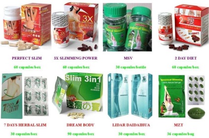 Chineză comentarii Capsule de slăbire soiurile (soi) slăbire chineză capsule soiuri comentarii