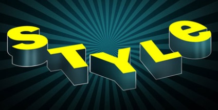 text voluminos Frumos (Gradient Overlay gradient) Text voluminos frumos