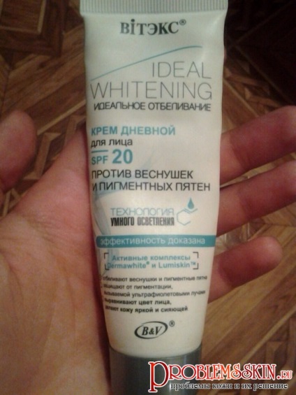 Albire crema de Vitex, examinați Eugenia (Vitex) Albire crema Vitex, revizuirea Eugenia
