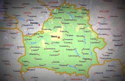 Marile orașe din Belarus (populația din Belarus) Marile orașe din Bielorusia