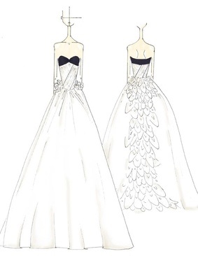 rochii de mireasa religioase Vera Wang (imaginea miresei) rochii de mireasa Vera Wang religioase