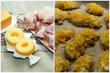 chiftele de pui cu ananas și rețetă syrom- în trepte (pui) cotlet de pui cu ananas și un pas cu pas reteta syrom-