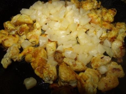 file de pui cu sos de smântână ananas (ananas) file de pui cu ananas și sos de smântână
