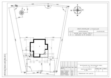 Design de landsaft (suprafața totală a proiectului cabana) peisaj de proiectare