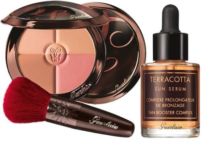 Lumina linii de pulbere Tint din guerlain teracotă (pulbere cu efect de bronzare) nuanță de lumină pulbere de teracotă linie de la GUERLAIN