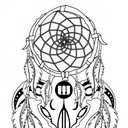 Dreamcatcher tatuaj (tatuaj valoare Dreamcatcher pentru fete) Dreamcatcher tatuaj