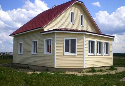 Materialul pentru finisarea de case din lemn (case) Materiale pentru finisare acasă de la un bar