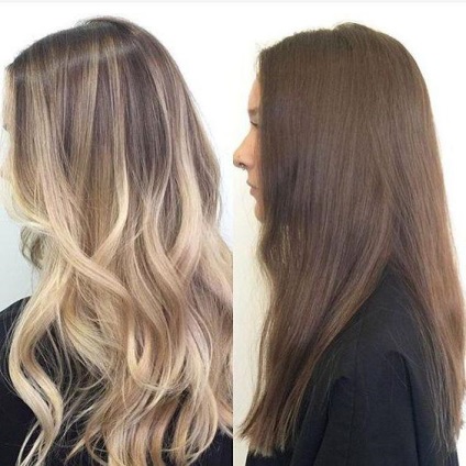Tehnicile de colorare a părului blond modă expirat (pete) Tehnici de modă de colorare a părului blond expirat