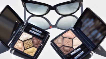 Noul și versiunea veche a umbrei dior 5 Couleurs paleta de fard de pleoape, frumusete este unic (Cannage de Aur Shock) Noul și versiunea veche a umbrei dior 5 Couleurs paleta de fard de pleoape, frumusete este unic