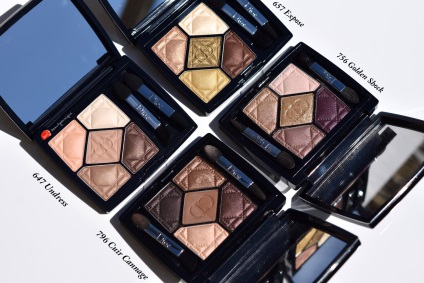 Noul și versiunea veche a umbrei 5 Couleurs Dior eyeshadow paleta, frumusete este unic (paleta) Noul și versiunea veche a umbrei dior 5 Couleurs paleta de fard de pleoape, frumusete este unic