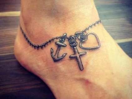Noua tendinta de tatuaj pe glezna (tatuaj) Noua tendinta de tatuaj pe glezna