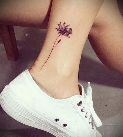 Noua tendinta de tatuaj pe glezna (tatuaj) Noua tendinta de tatuaj pe glezna
