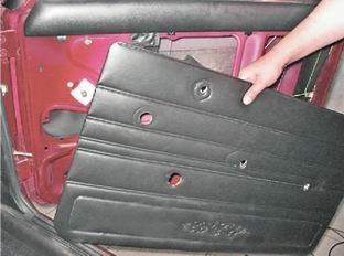 (Uși) demontarea și montarea - ușa din față interior ușa din față interior - demontarea și montarea
