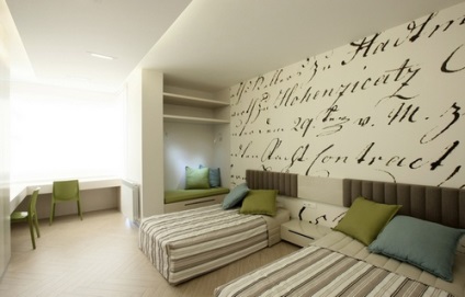 Wallpaper cu cuvintele și literele din interior, Domfront (inscripții) Wallpaper cu cuvintele și literele din interior, Domfront