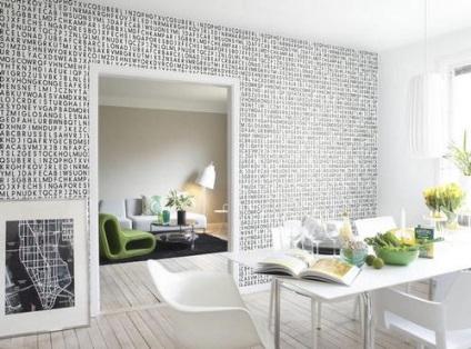 Wallpaper cu cuvintele și literele din interior, Domfront (tapet cu inscripții în interior) Wallpaper cu cuvintele și literele din interior, Domfront