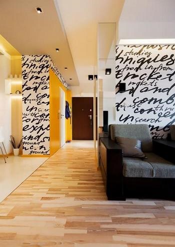 Wallpaper cu cuvintele și literele din interior, Domfront (interior) Wallpaper cu cuvintele și literele din interior, Domfront