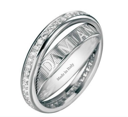 Damiani inele de logodna (nunta oficială în Italia) Verighete Damiani