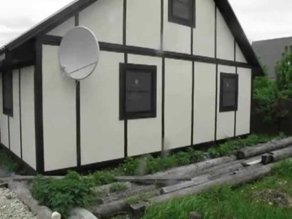 Finisaje caracteristici de stil împădurit, casa de design fațadă (fațadă) Finisaje caracteristici de stil împădurit, casa de design fațadă