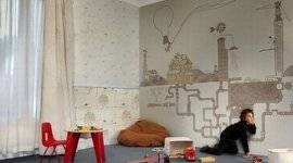 Decorarea pereții casei dispune de o instalație de cherestea imitație (perete) Decorarea pereții caracteristicilor de montare casa imitație de lemn