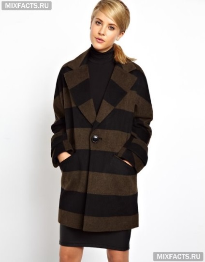 Coat-gogoașă și ce să poarte (foto) (ceea ce sa poarte haina-cocon) Coat-gogoașă și ce să poarte (foto)