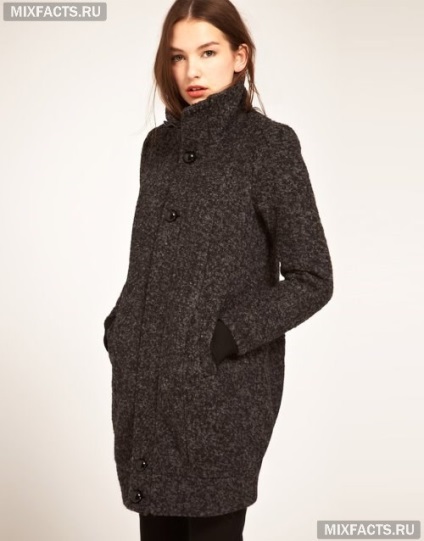 Coat-gogoașă și ce să poarte (foto) (haina pentru femei) Coat-gogoașă și ce să poarte (foto)