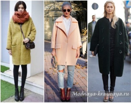 Coat-cocon ce să poarte fotografie suculent de toamnă-iarnă 2017-2018 (strat cocon cu nimic de a purta femei 2017 2018) Coat-cocon ce să poarte fotografie suculenta toamna-iarna 2017-2018