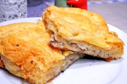 Tort de foetaj - rețete cu fotografii (puf de plăcintă cu produse de patiserie) Tort de produse de patiserie - rețete cu fotografii