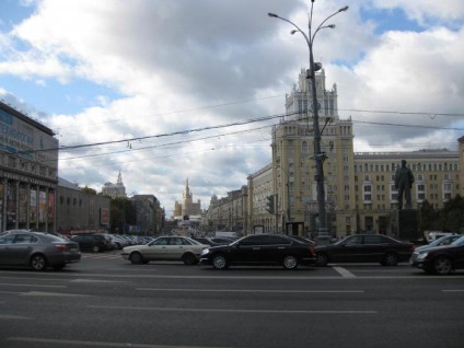 Zona triumfală la Moscova (triumfal) Piața Triumfal din Moscova