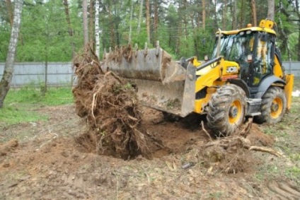 de pregătire a șantierului pentru construcția de case (Casa) de pregătire a șantierului pentru construcții de case