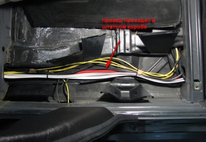 amplificator Conectarea auto (amp) Conectarea amplificatorului auto